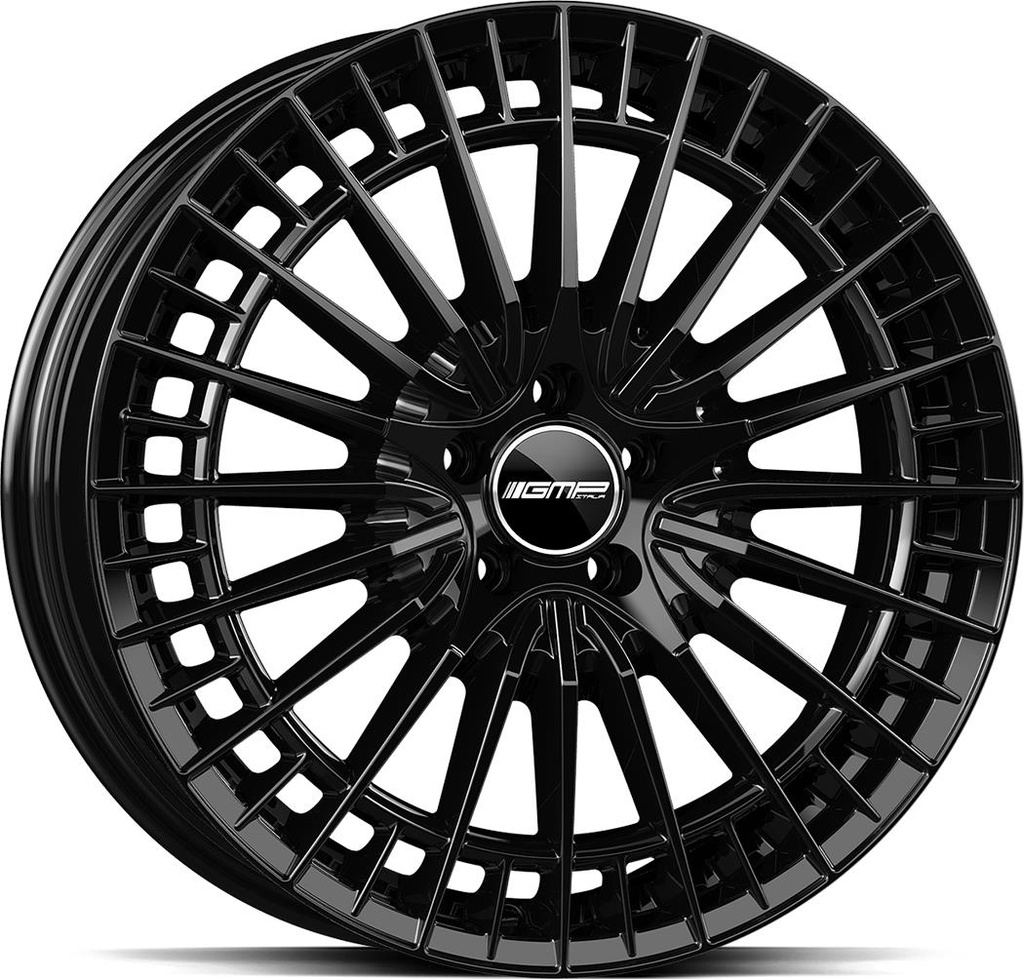 GMP QSTAR GLOSS BLACK 10x20 5/130 ET38 CB66.5