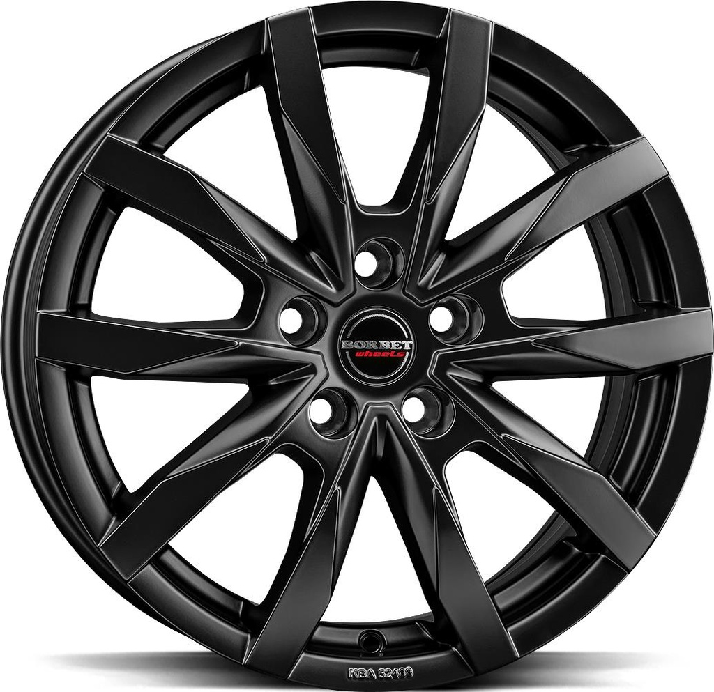 BORBET CW5 BLACK MATT 6.5x16 5/160 ET60 CB65.1