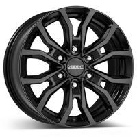 DEZENT KC BLACK 7.5x19 6/139.7 ET45 CB93.1