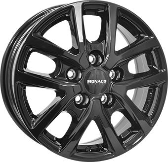 MONACO WHEELS CL2T BLACK 6.5x16 5/130 ET66 CB78.1