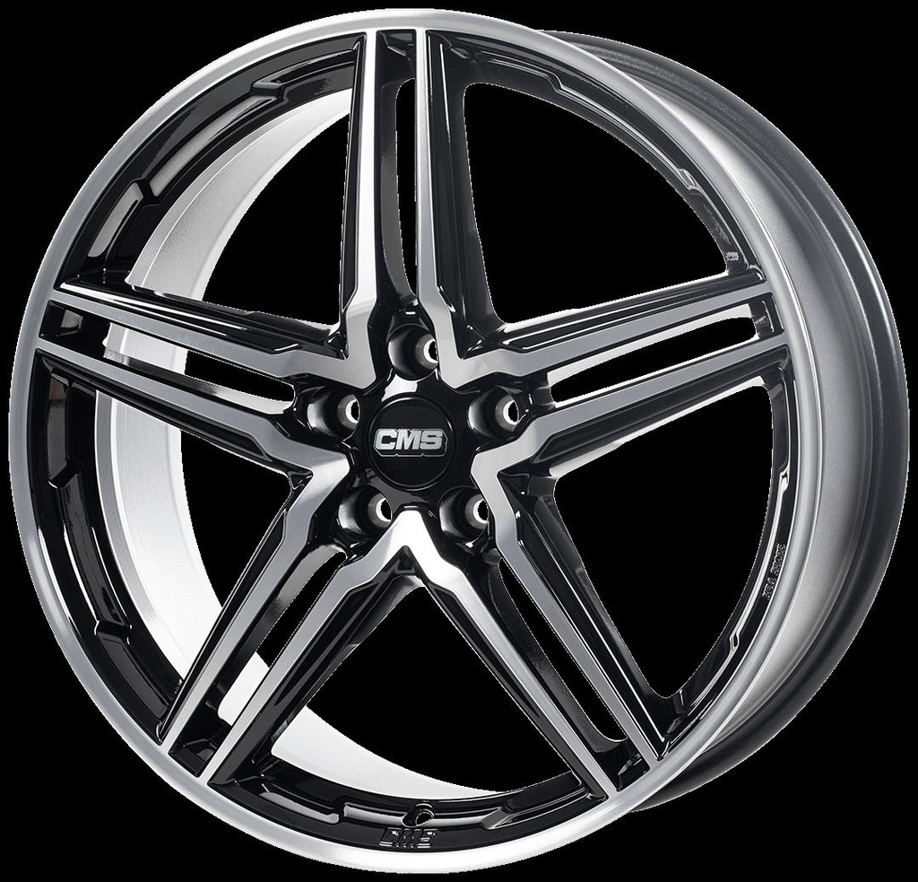 CMS C29 GLOSS BLACK POLISHED 8x19 5/108 ET42 CB63.4