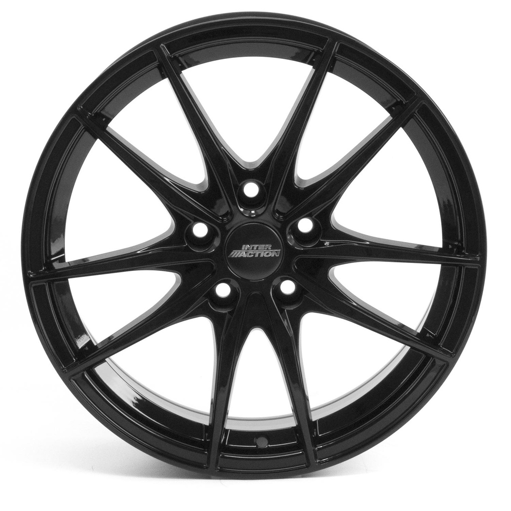 INTER ACTION ZODIAC GLOSS BLACK 6x15 4/100 ET35 CB73.1