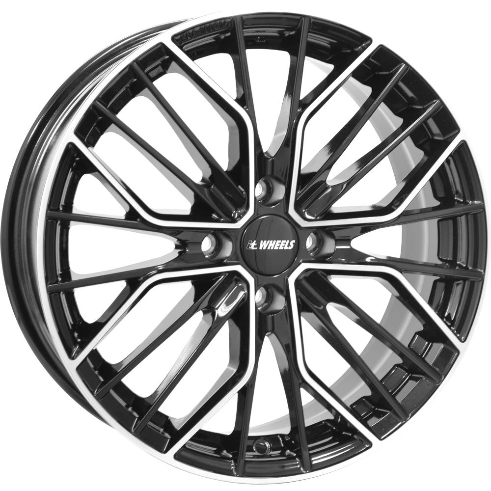 IT WHEELS TIARA 4 BLACK POLISHED 6.5x16 4/100 ET39.5 CB73.1
