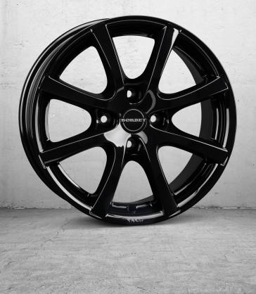 BORBET LV4 GLOSS BLACK 5.5x15 4/100 ET40 CB64.1
