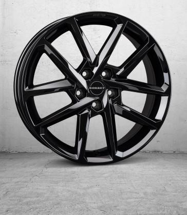 BORBET N GLOSS BLACK 6.5x17 5/114.3 ET45 CB72.5
