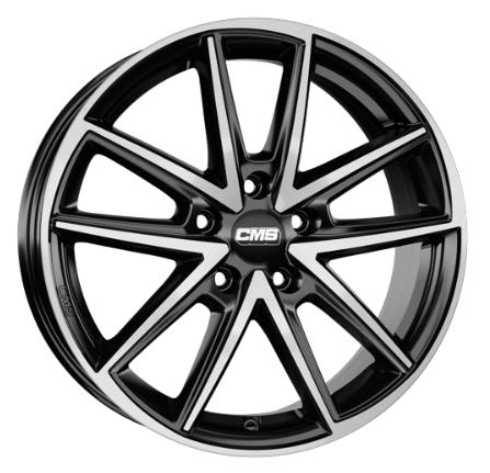 CMS C30 GLOSS BLACK POLISHED 8x18 5/114.3 ET45 CB66.1