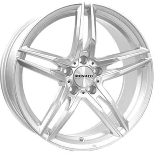 MONACO WHEELS GP1 SILVER 8x18 5/112 ET45 CB66.5