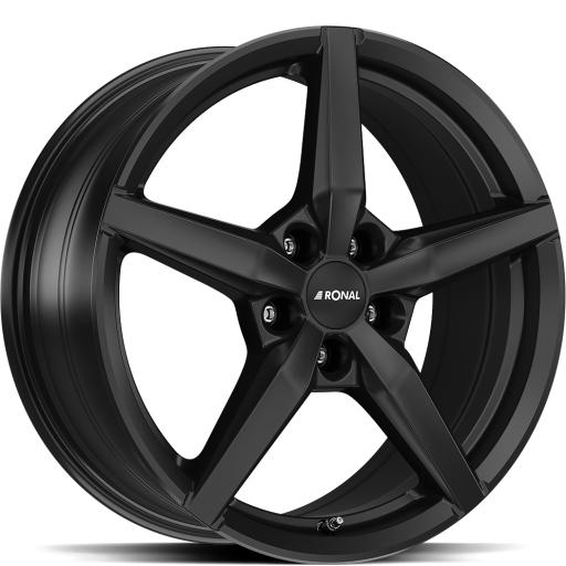 RONAL R55 MATT BLACK 7.5x17 5/120 ET55 CB65.1