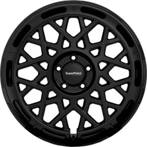 SUPERMETAL CAGE MATT BLACK 8x18 6/120 ET44 CB74.6