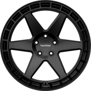 SUPERMETAL CHARGER MATT BLACK 9x20 5/120 ET45 CB65.1