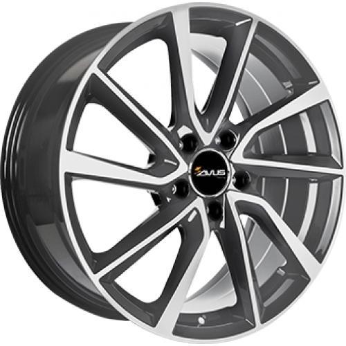 AVUS AC518 DULL ANTHRACITE POLISH 7.5x20 5/112 ET44 CB57.1