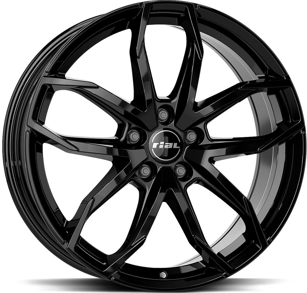 RIAL LUCCA DIAM BLACK 6.5x17 4/100 ET38 CB63.4