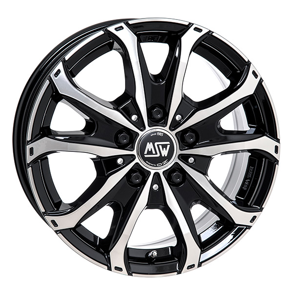 MSW 48 VAN BLK/POL 7.5x18 5/120 ET43 CB65.1