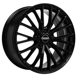 MEGA WHEELS CASTOR FF MAT BLACK 8.5x19 5/120 ET40 CB64.1