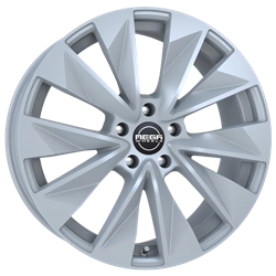 MEGA WHEELS ZENITH DARK SILVER 8.5x19 5/112 ET40 CB57.1