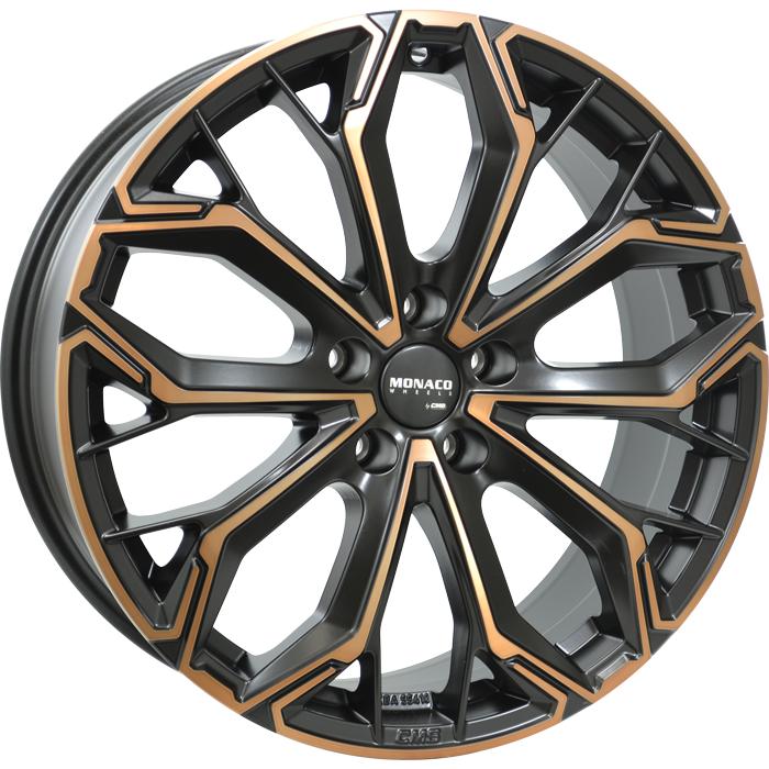 MONACO WHEELS GPC17 BLACK COPPER 8x19 5/112 ET45 CB66.4
