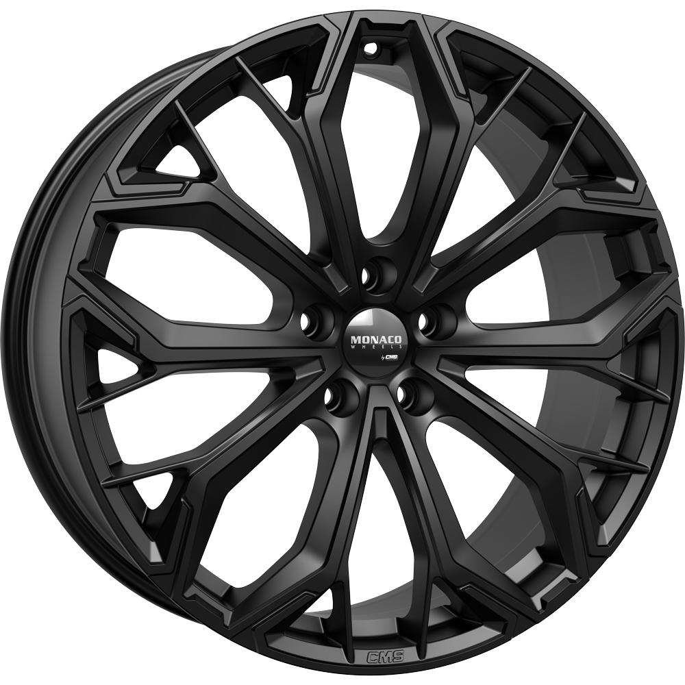 MONACO WHEELS GPC17 MATT BLACK 8.5x20 5/112 ET30 CB66.5