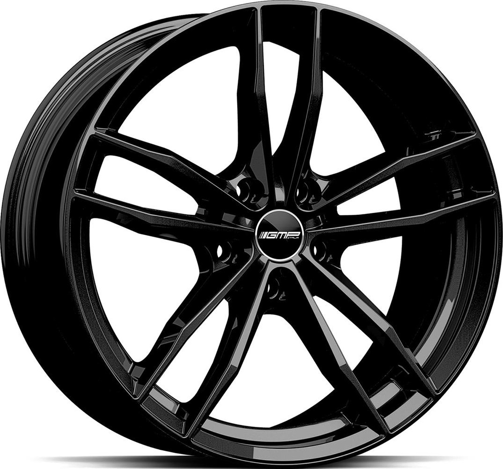 GMP SWAN GLOSS BLACK 9.5x20 5/120 ET45 CB72.6