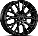 GMP BOOSTER GLOSS BLACK 7.5x17 5/114.3 ET40 CB66.1