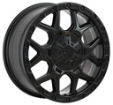 STATUSFÄLGAR D213 FLATBLACK 8x18 5/118-130 ET48 CB84.1