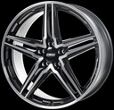 CMS C29 GLOSS BLACK POLISHED 8x18 5/108 ET55 CB63.4
