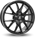 IT WHEELS KIRA BLACK LIP POLISHED 6.5x16 4/100 ET40 CB63.3