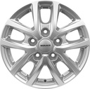 MONACO WHEELS CL2T SILVER 6.5x16 5/130 ET66 CB89.1
