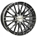 MONACO WHEELS GP2 GLOSS BLACK POLISHED 8.5x19 5/112 ET30 CB66.5