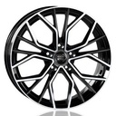 MILLE MIGLIA MM1020 BLACK POLISHED 8.5x19 5/114.3 ET40 CB67.1