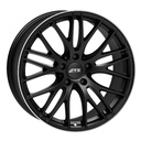 ATS PERFEKTION MATT BLACK POLISHED 8.5x19 5/114.3 ET40 CB70.1