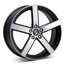 ETA BETA EROS M.BLK/POL 6x15 4/108 ET48 CB63.4