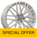 MEGA WHEELS CETUS SILVER 7.5x17 5/114.3 ET35 CB67.1