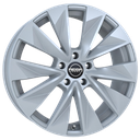 MEGA WHEELS ZENITH DARK SILVER 9x19 5/108 ET53 CB63.3