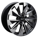MEGA WHEELS ZENITH ANTHRACITE GREY FRONT POLISHED 8x20 5/112 ET45 CB57.1