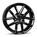 BORBET N BLACK GLOSS 8x19 5/108 ET35 CB72.5