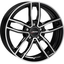 AUTEC MERCADOR GLOSS BLACK POLISHED 6.5x16 5/112 ET44 CB66.6