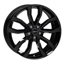 AUTEC UTECA GLOSS BLACK 7.5x17 5/105 ET36 CB56.6