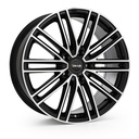 AVUS AC-M08 BLACK POLISHED 11.5x21 5/130 ET69 CB71.6